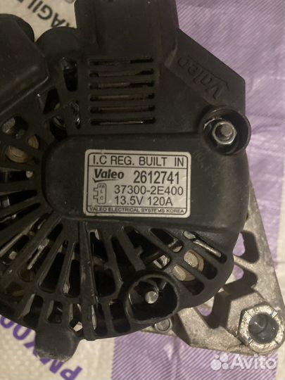 Генератор Киа Kia Sportage Хендай Hyundai