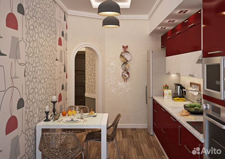 Поклеить обои