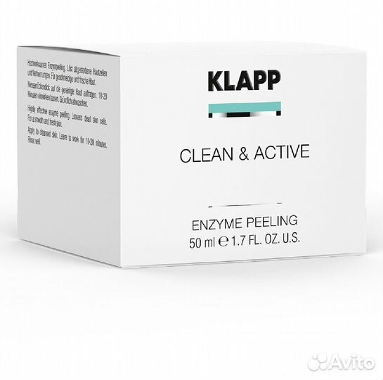 Klapp пилинг Clean & Active Enzyme Peeling, 50 мл