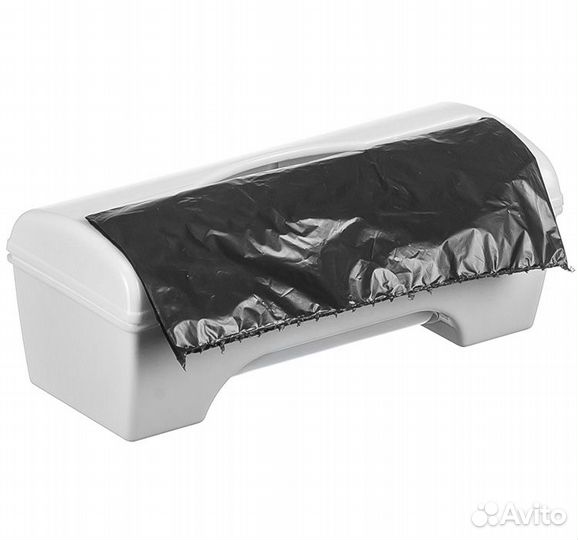 Контейнер для пакетов Idea 140х60х50 мм цвет белый