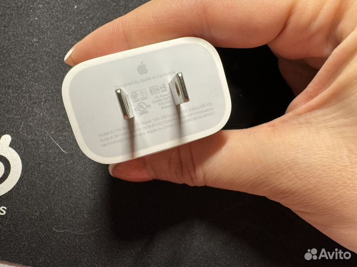 Сетевое зарядное устройство apple type C