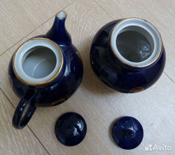 Чайница и заварочный чайник 1970-е годы