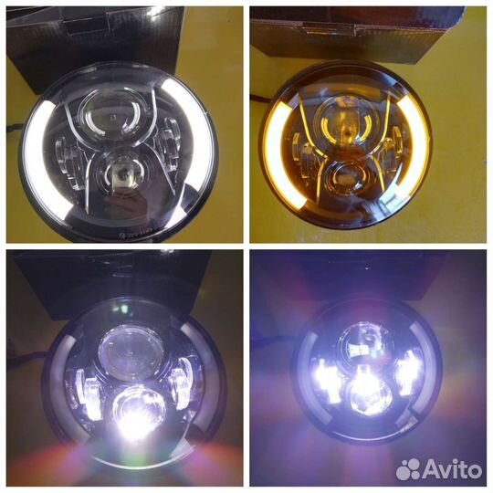 Led фары нива, УАЗ комплект