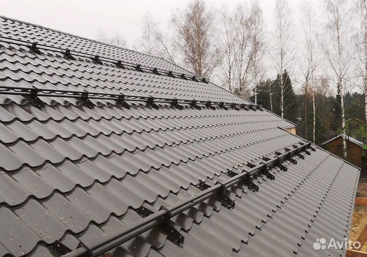 Снегозадержатель для фальцевой кровли