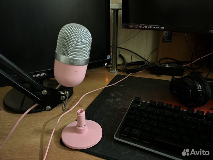 Микрофон для стрима razer sieren mini