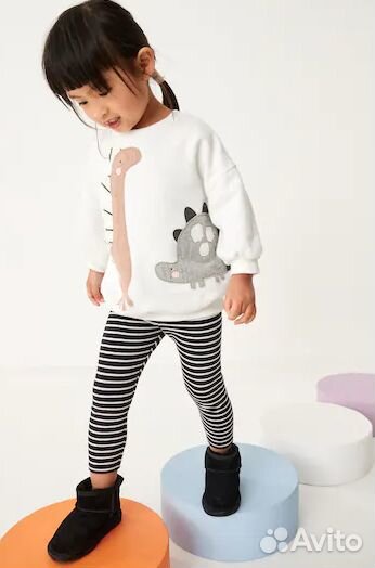 Новинки Next лето - осень 2023. Костюм для девочки