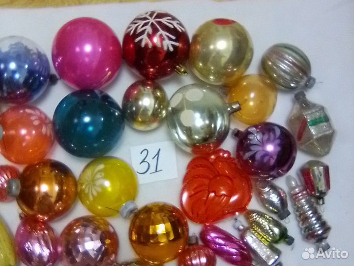 Ёлочные игрушки СССР, ретро