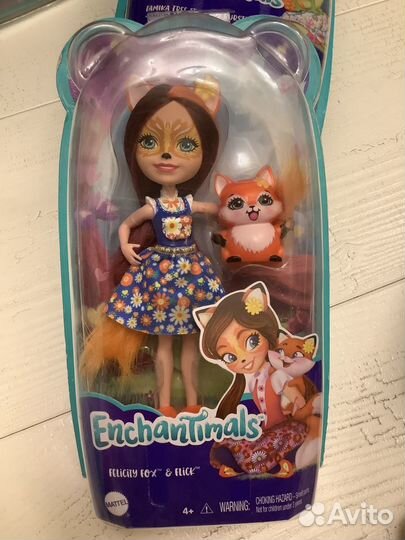 Новая кукла Enchantimals, оригинальная, в ассортим