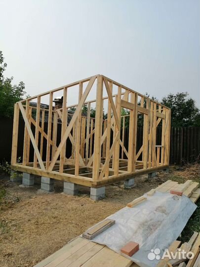Построить каркасный дом