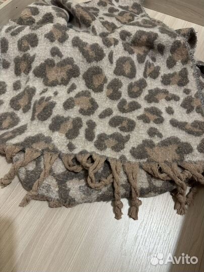 Шарф палантин теплый