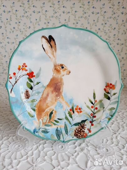 Детские декоративные тарелки Англия, Рига, винтаж