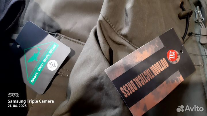 Костюм горка черный демисезонный и зеленый