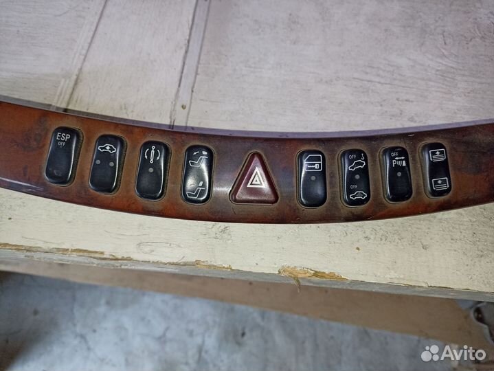 Блок кнопок центр консоли mercedes w220 s 320