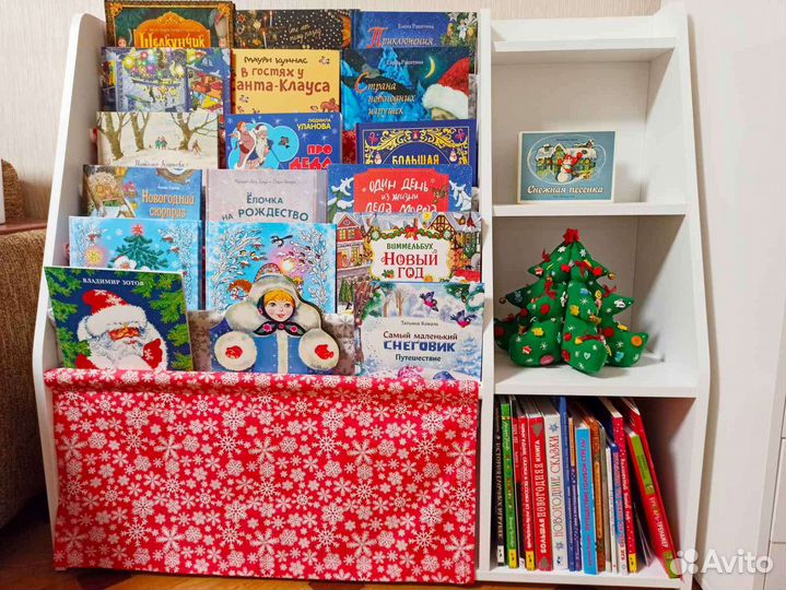 Полка/стеллаж монтессори для детских игрушек/книг