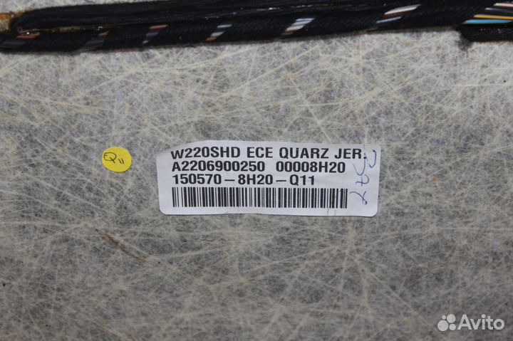 Обшивка потолка Mercedes S-Class W220 коротыш