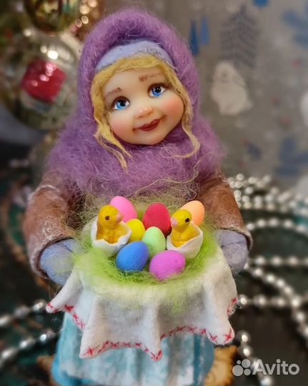 Ватная игрушка
