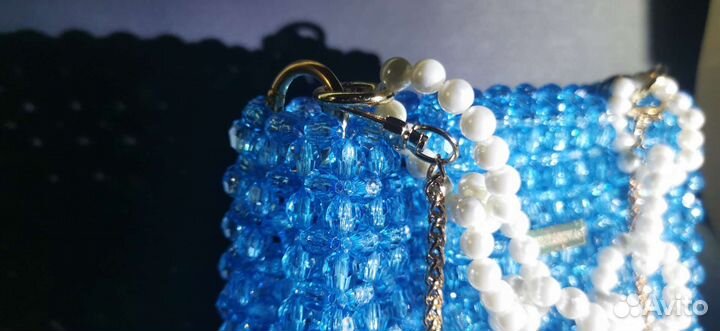 Сумка женская вечерняя, сумка из бусин