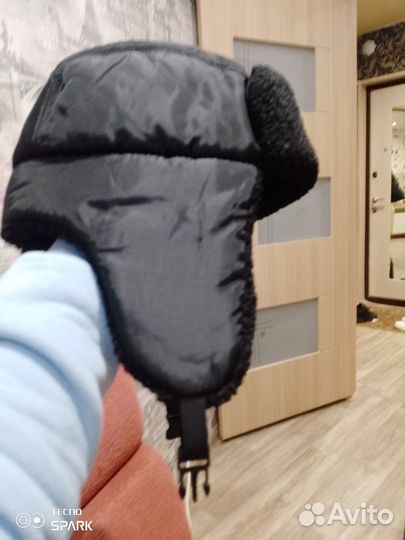 Мужская зимняя шапка ушанка