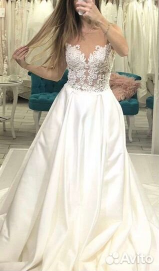 Новое свадебное платье Kinsley Crystal Design