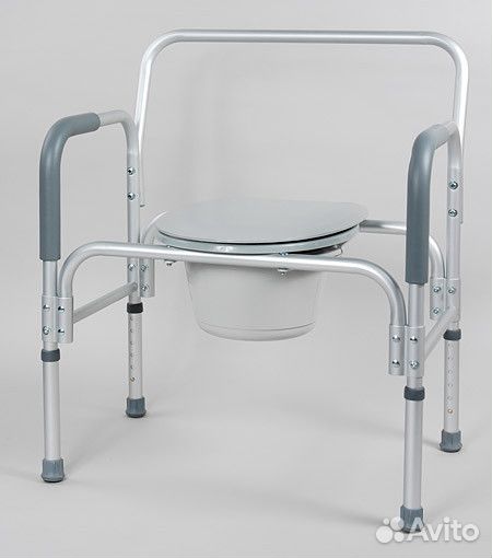 10589 Кресло-туалет Симс (для полных людей разборн