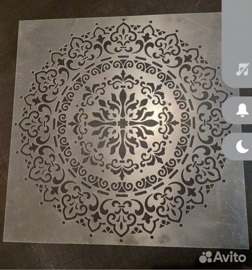 Трафарет для декора