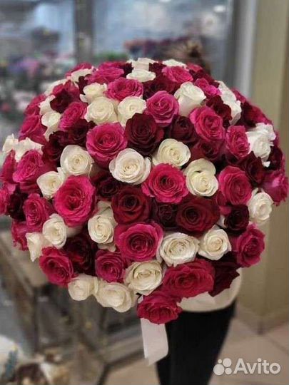 Букеты из роз с эффектом WOW