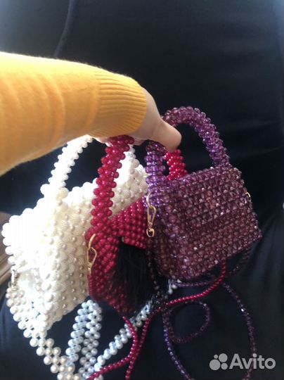 Сумка из бусин