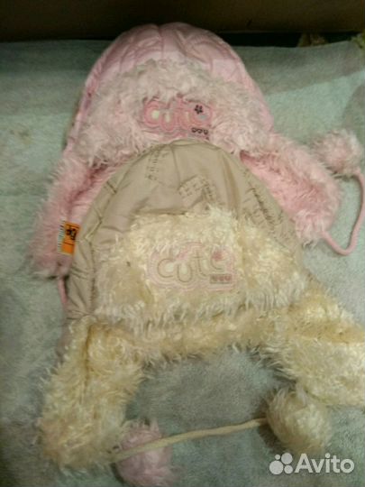 Шапка с шарфиком