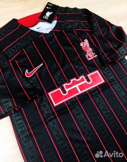 FC Liverpool Lebron James x Nike футбольная майка