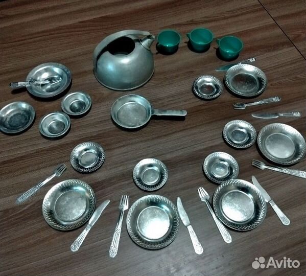 Посуда для кукол СССР 70е гг