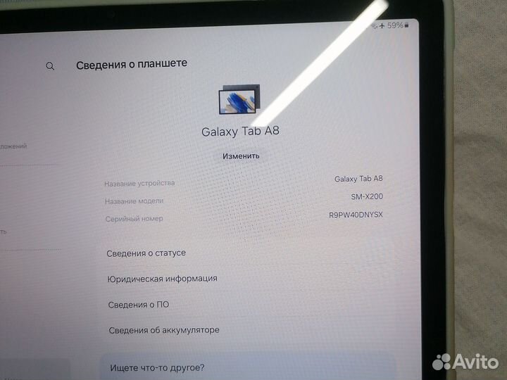 Планшет samsung galaxy tab a8