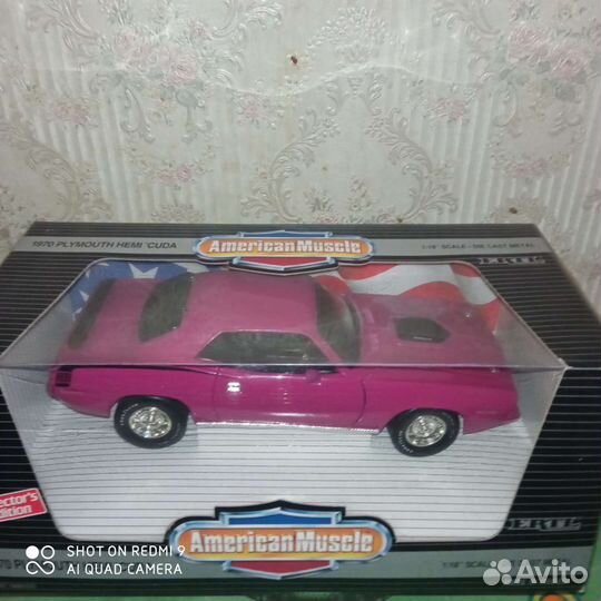 Plymouth Hemi cuda 1:18