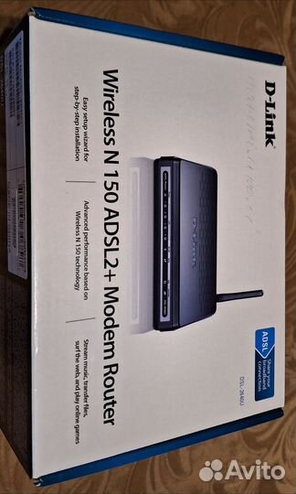 Маршрутизатор Wireless N 150 adsl2 + Modem Router