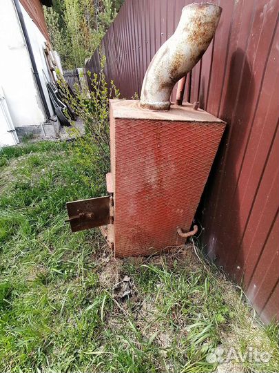 Печь металлическая для отопления