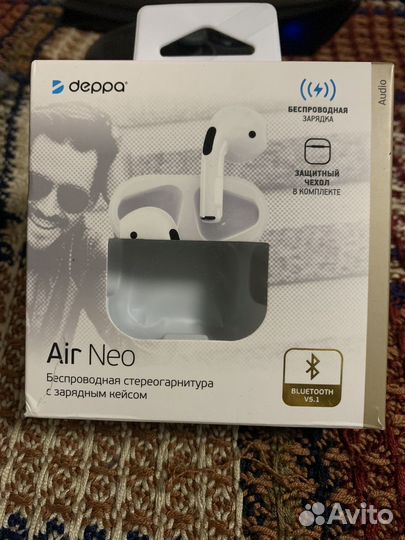 Беспроводные наушники deppa Air Neo