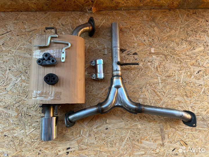 Глушитель на toyota camry v55-70-75