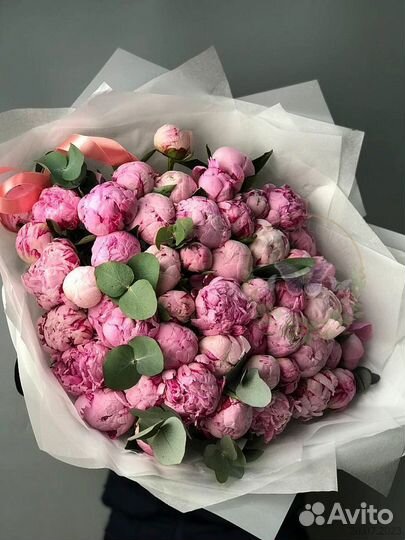 Пионы,букеты