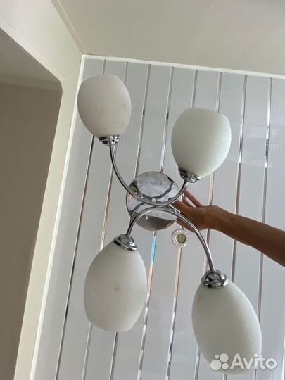 Люстра потолочная бу