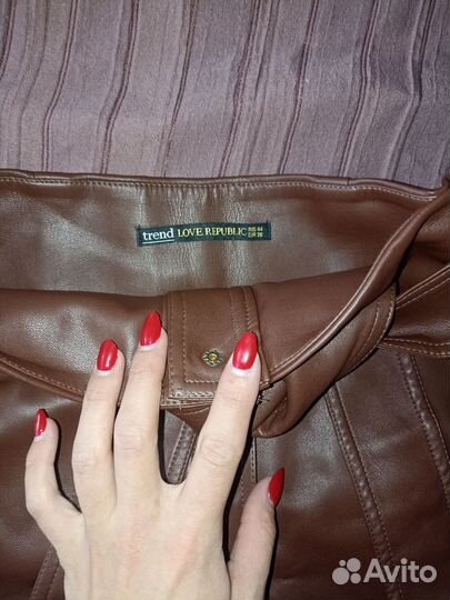 Love republic юбка кожаная