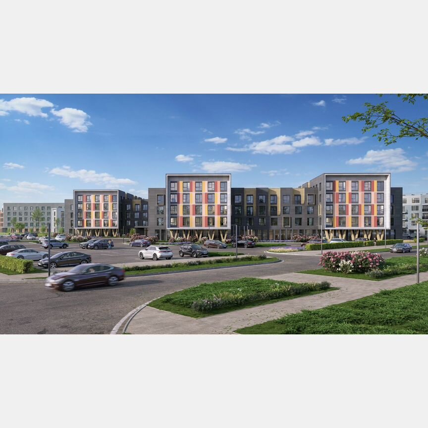 1-к. квартира, 45,1 м², 1/5 эт.