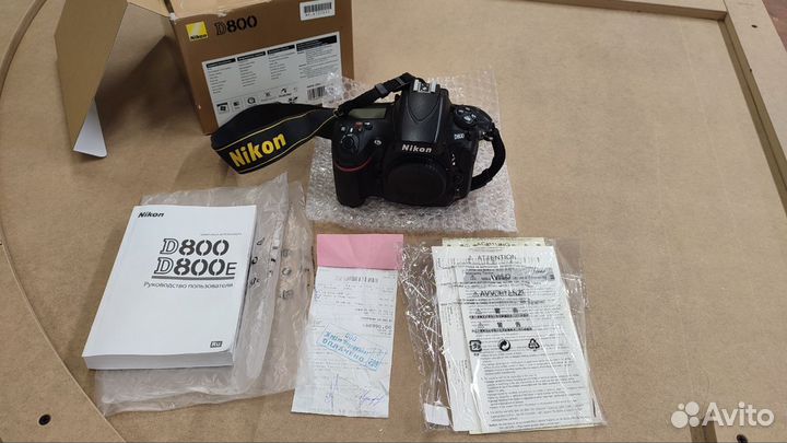 Nikon d800 body