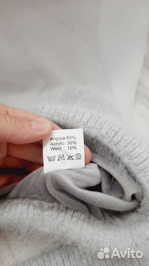 Шапка и снуд ангора