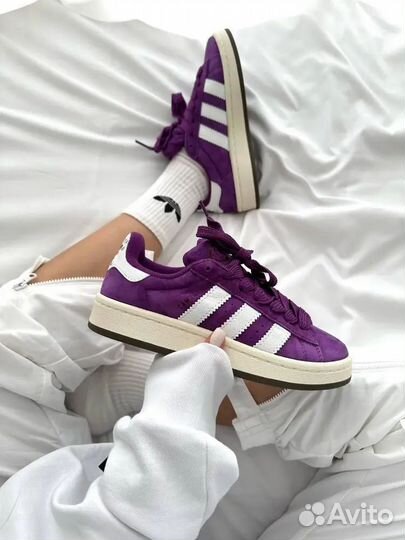 Кроссовки Adidas campus 00s purple женские