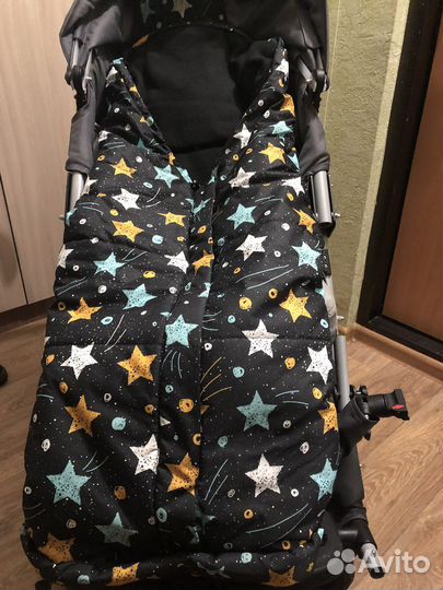 Мешок утепленный в коляску, универсальный