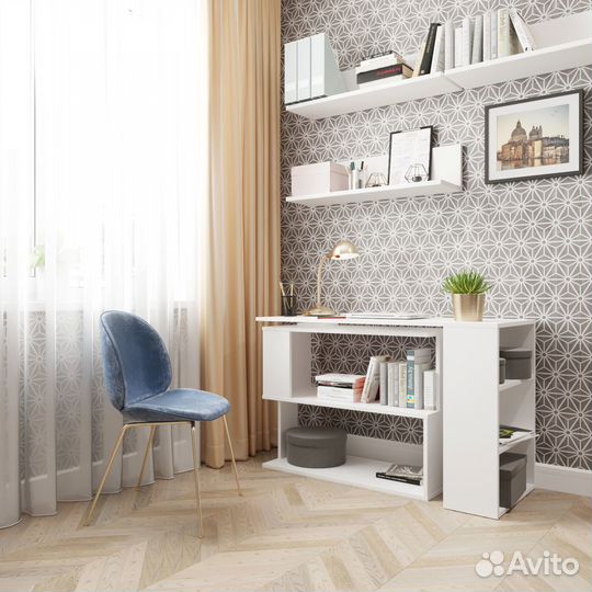 Угловой поворотный письменный стол Домус стр 02