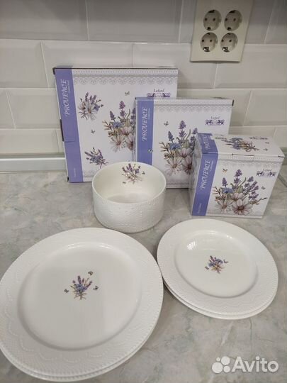 Тарелка/салатник Lefard «Прованс ажур»