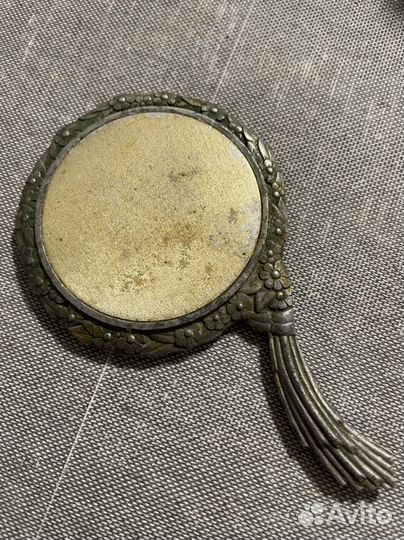 Карманное винтажное зеркало СССР