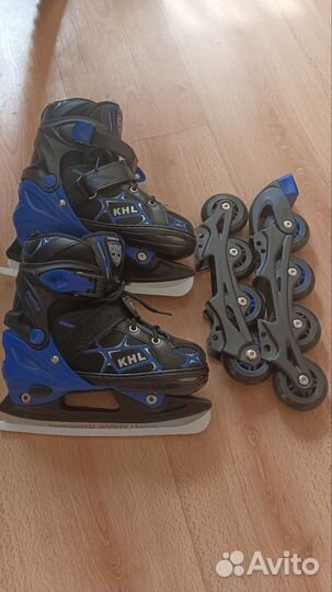 Коньки детские раздвижные