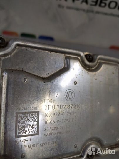 Блок abs Volkswagen Touareg 7P5 cmta 2011