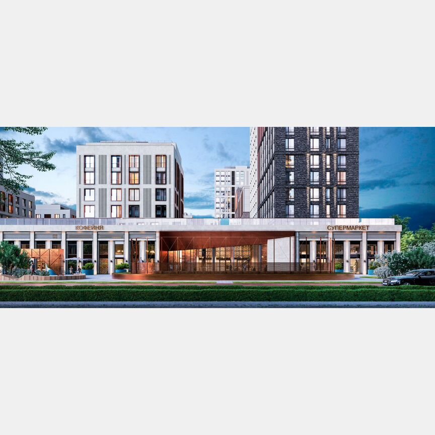 1-к. квартира, 50,2 м², 20/28 эт.